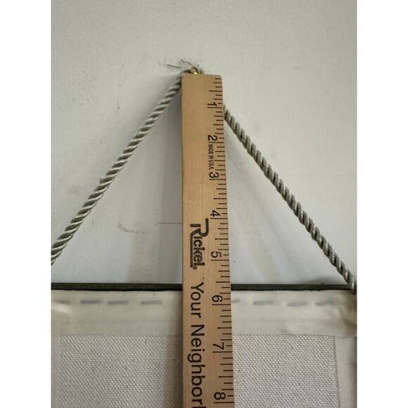 Tapis Millenia Art Canvas Tapestry Tassels Vintage picture hanging wall decor - Picture 8 of 12